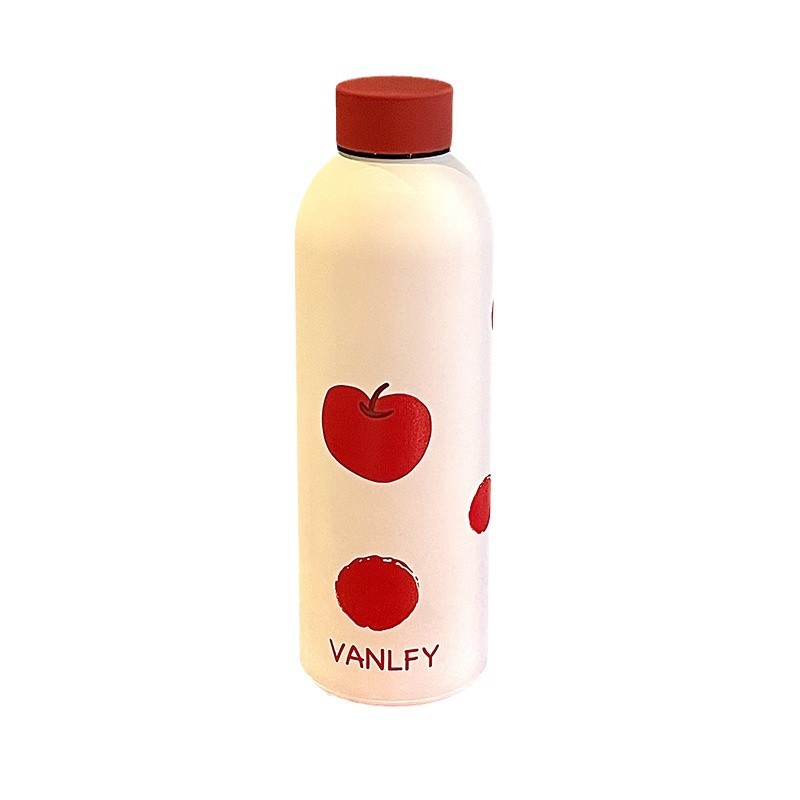2025 New style wine bottle insulated cup, simple anime water cup, lightweight and portable, high appearance level coffee milk cup Item Picture