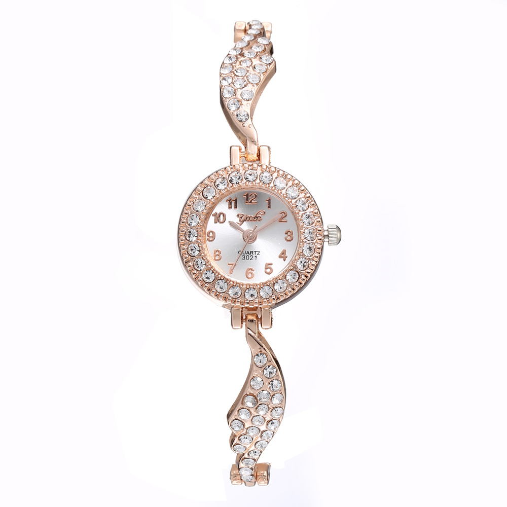 Fashion Items Small Green Watch Quartz Watch Female Students Watch Pendant Bracelet Integrated Design Exquisite Quartz Watch Bracelet Watch Dual-Use Item Picture