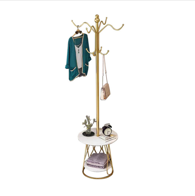 French-style master bedroom clothes hanger and bedside coat rack Application Scenario