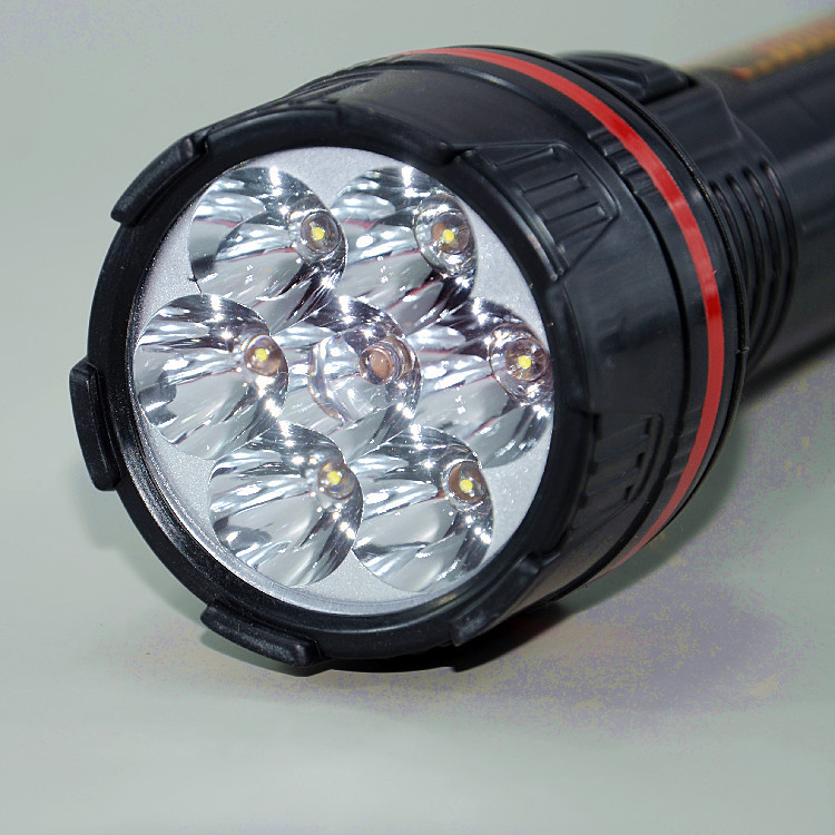 Led Flashlight Multi-Functional Charging Handshaking Electric Outdoor Lighting Household Small Hand Electric Yiwu Wholesale Application Scenario