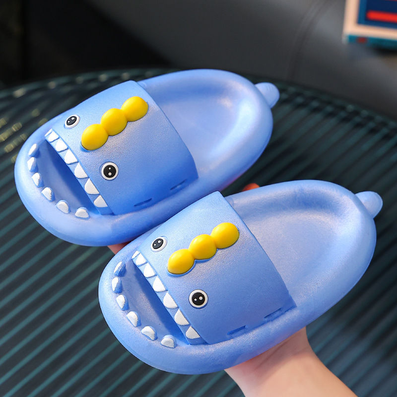 Shark Children's Slippers Summer Boys Cartoon Non-Slip Indoor Boys Slippers Girls Baby Slippers Cross-Border Wholesale Specification drawing
