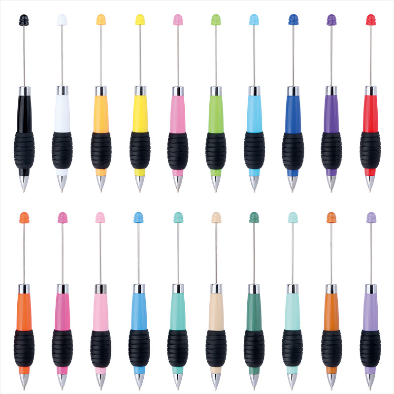 Creative Diy Telescopic Beading Pen Morandi Macaron Color Rotating Telescopic Beading Cute Little Fresh Beading Pen details Picture
