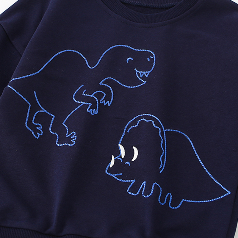 New autumn and winter boys' hoodies, European and American children's clothing, children's cartoon tops, baby and children's clothes in stock for wholesale Specification image