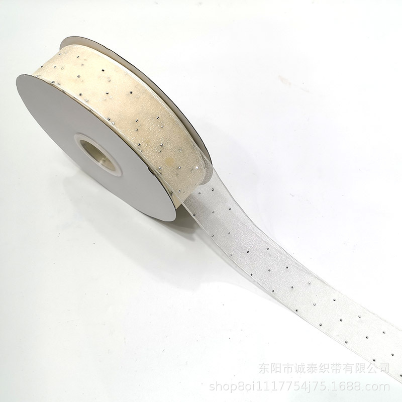 纱带镶钻/礼品鲜花蛋糕/简约装饰手工细节图