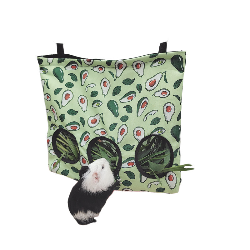 Cross-border Amazon rabbit feeding bags, Totoro, Dutch pig, mole feeding bags, rabbit dry grass bags, pet food packs Application Scenario