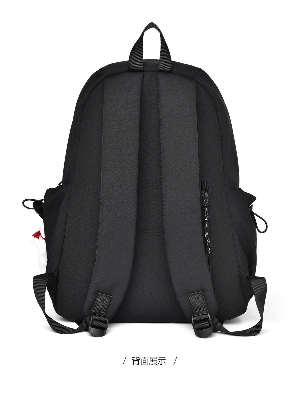 严选韩版情侣书包时尚轻便双肩包男女初高中生大学生旅行背包批发详情25