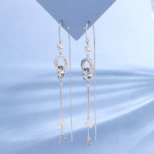 S999纯银苹果耳钉女轻奢简约新款潮小巧迷你耳环养耳洞儿童耳饰详情25