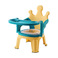 儿童吃饭餐椅/宝宝叫叫椅/幼儿园凳子白底实物图