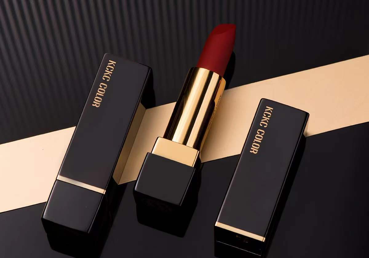 Kckc Color/ Kach Color Matte Mist Lipstick Eat Earth Color Milk Tea Color Cherry Color Quick Hand The Same Item Picture