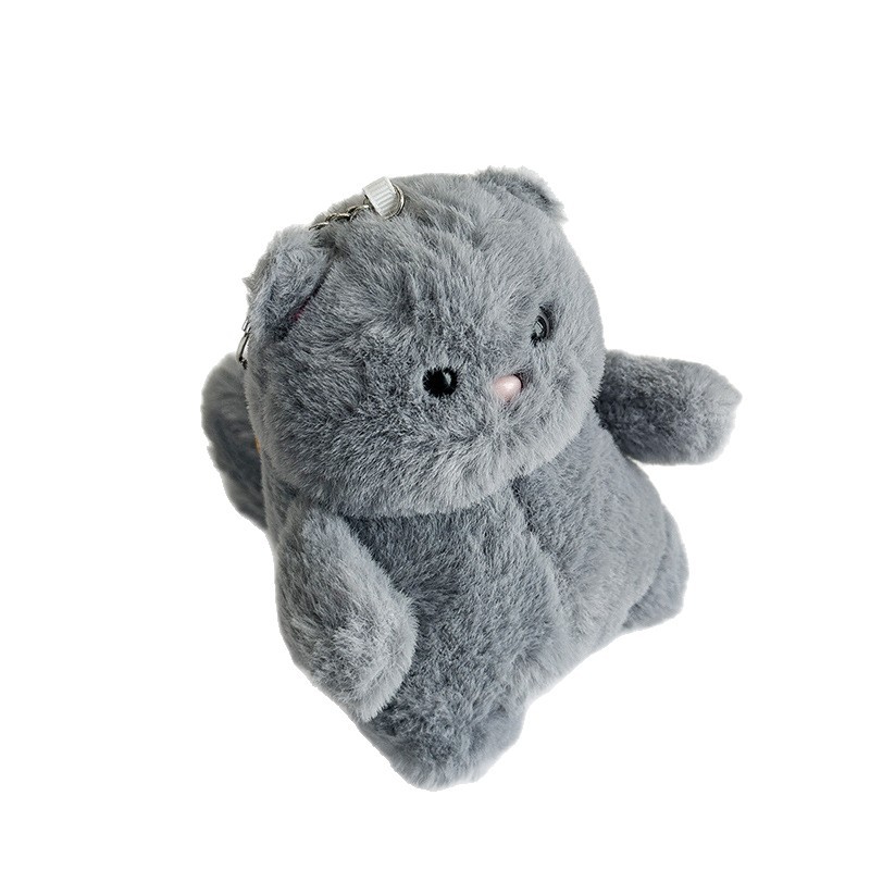 毛绒玩具/玩偶/拉布布/拉布布娃娃/卡皮巴拉白底实物图