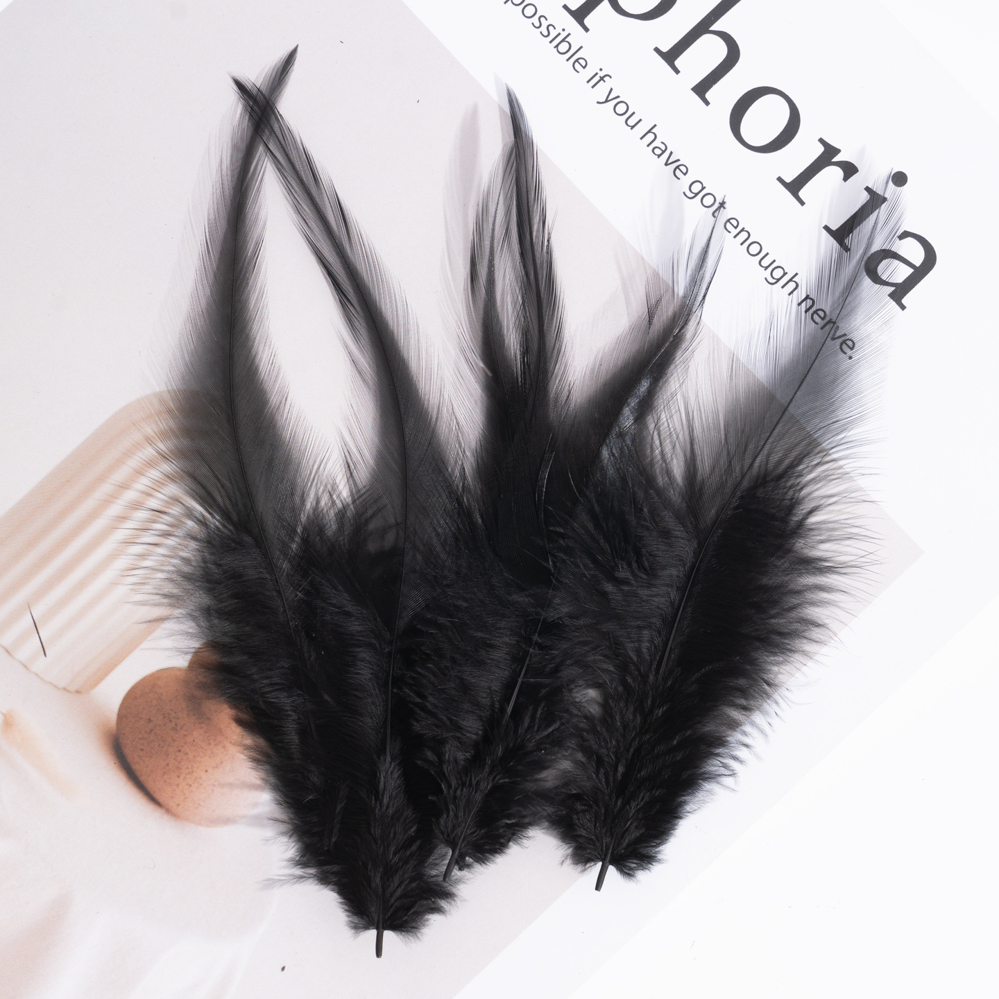 羽毛/羽绒/森尔服装/鸵鸟毛/羽毛布带产品图