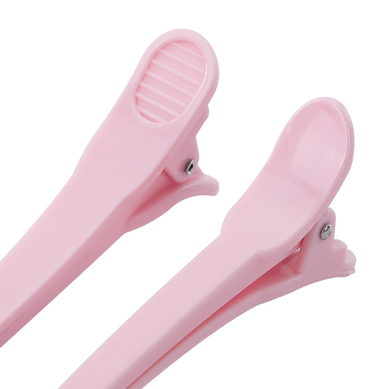 shanilak hair Care cute positioning clip, styling one-line duckbeak clip, home hair care zoned hairdressing clip, zoned fixed hair clip, other hair care products details Picture