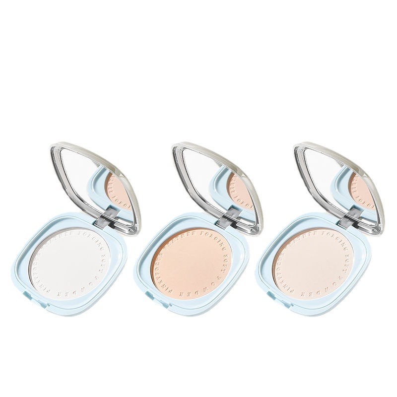 Pink Yfocus Powder Makeup Permanent Concealer Oil Control Makeup Free Powder Waterproof Sweat Scrub Powder Item Picture
