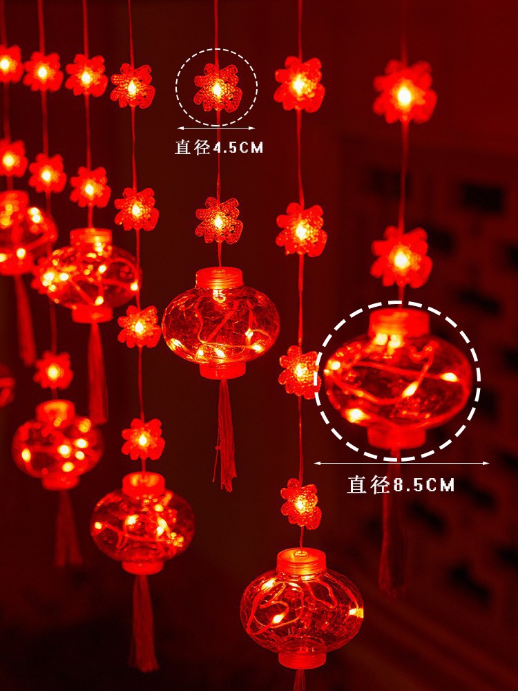 室内LED灯串实物图