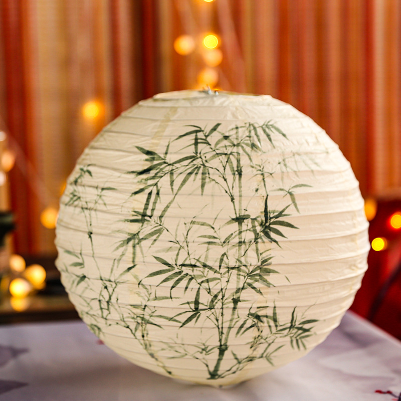 Dragon Boat Festival Mid-Autumn Festival National Tide Ancient Wind Paper Lantern Carrying National Wind Props Shopping Mall Traditional Decoration Scene Layout Lanterns Application Scenario