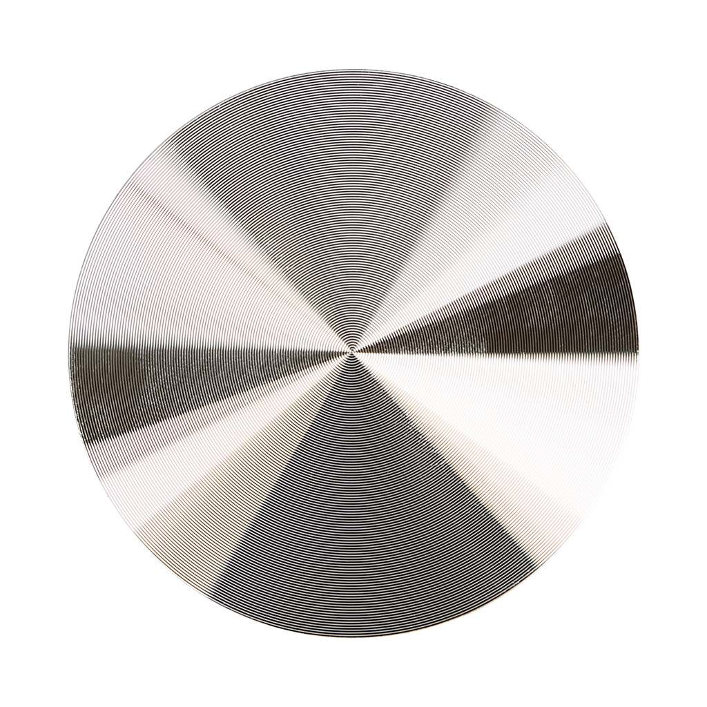 The manufacturer processes and customizes aluminum sheet CD-patterned switch button nameplates with high-gloss cd patterns Item Picture