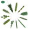 仿真圣诞松针 亚马逊立体双面松针绿植摆件圣诞树装饰人造松针枝图