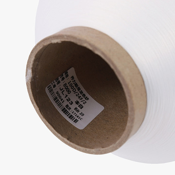 This white nylon high-elastic filament textile yarn, underwear overlock edge line, pagoda line, elastic fabric sewing lock edge line Specification image