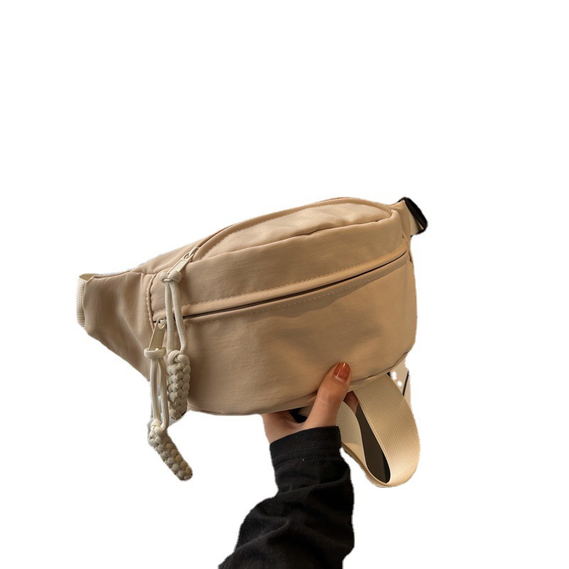 Crossbody bolsa canvas casual bolsa mujer 2023 nuevo moda verano deporte niche versátil ins wash bag Item Picture
