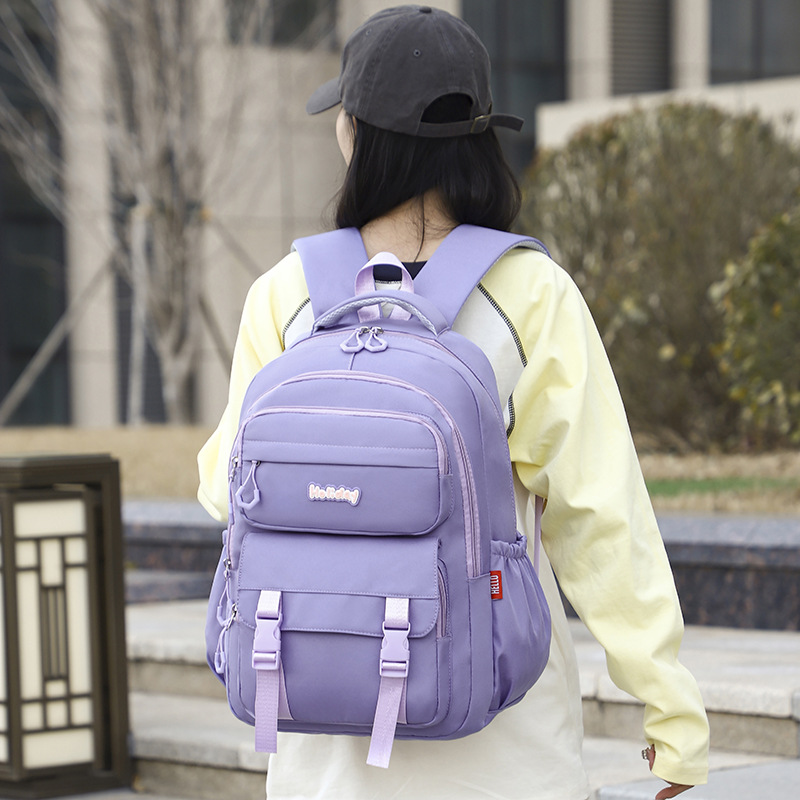 可爱大容量双肩包学生书包初高中旅行背包高颜值背包款式多样详情31