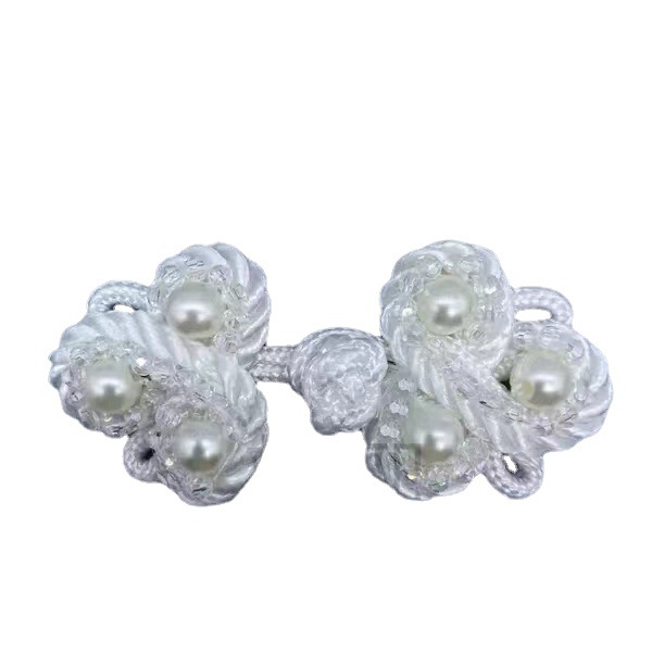 Junkai Accessories Factory 152A Nail Bead Rope Three-Leaf Four-Ear Dress Jeans Set Bead Disc Buckle Manufacturers Wholesale Item Picture