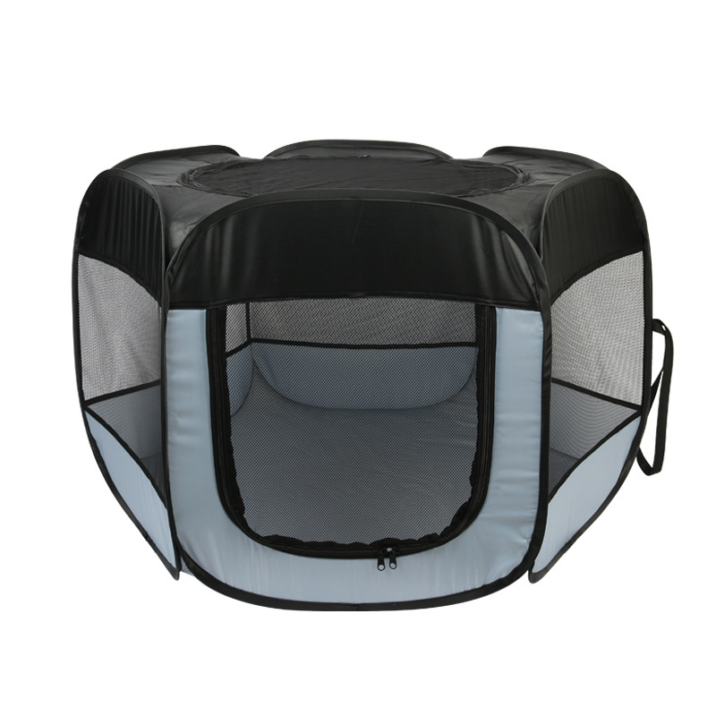 Indoor and outdoor pet tents, Oxford cloth scratch cages, dog and cat delivery rooms, hexagonal pet enclosures details Picture
