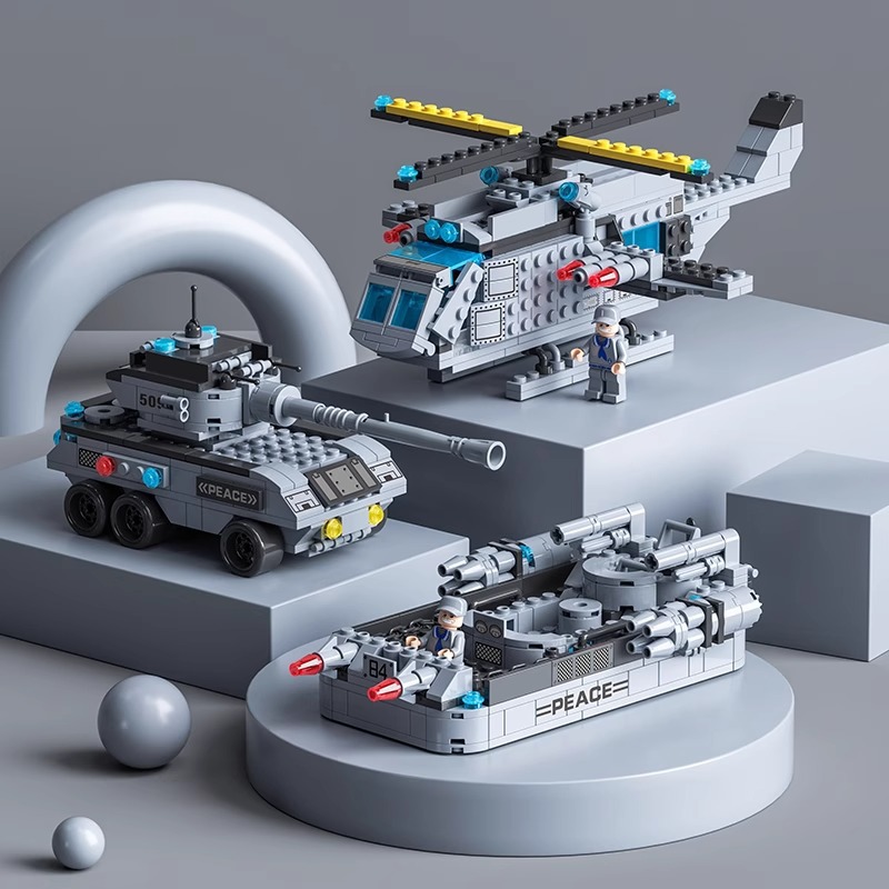 41038军舰8870航空母舰积木新款拼装玩具男孩益智力兼容乐高礼物详情图3