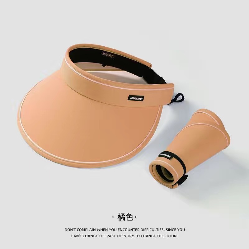 2024 Summer New Sunscreen Hat Large Brim Uv Protection Visor Outdoor Leisure Sun Empty Hat Application Scenario