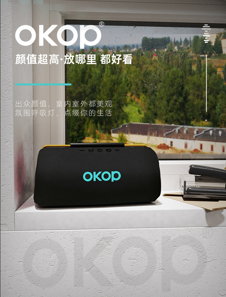 815 Best-selling RGB lighting Bluetooth Speaker for Home, desktop and outdoor use, portable handheld subwoofer, cross-border mini speaker pic 13