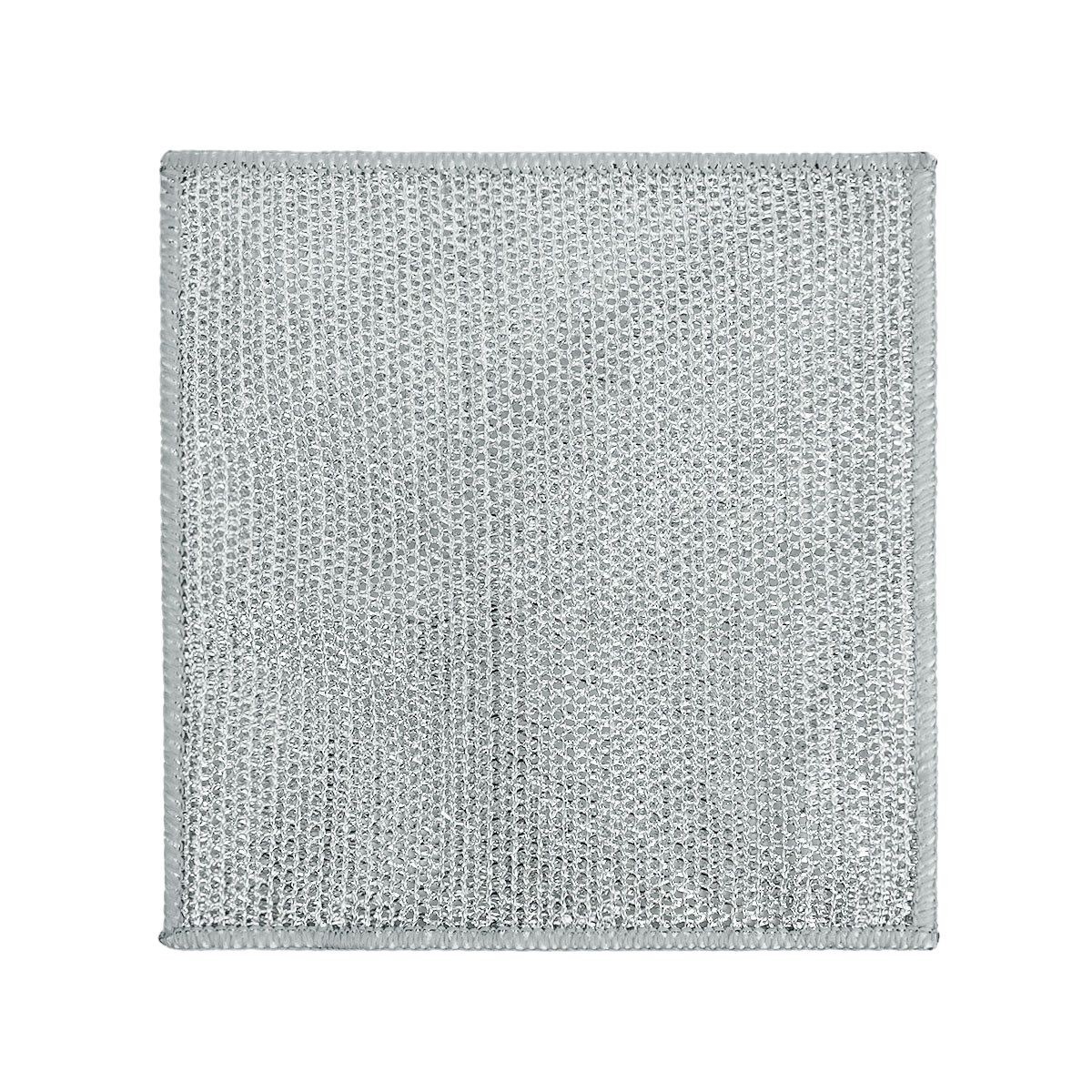 Kitchen stove dishwashing cloth, non-stick oil cleaning cloth, steel wire dishwashing cloth, multi-piece silver wire cleaning cloth, household sundries wholesale Item Picture
