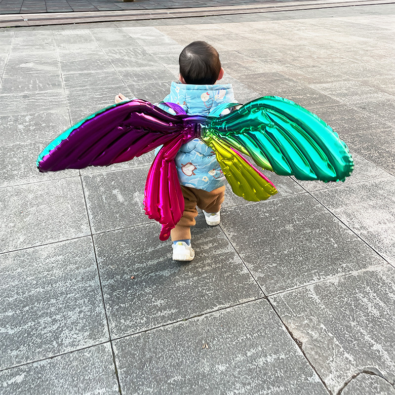 蝴蝶翅膀气球/发光蝴蝶翅膀/充气翅膀细节图