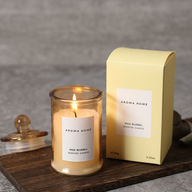 Z Scented Candle Soybean Wax New Small Tea Can Fragrance Gift Accompanied By A Hand Gift Wholesale Specification drawing