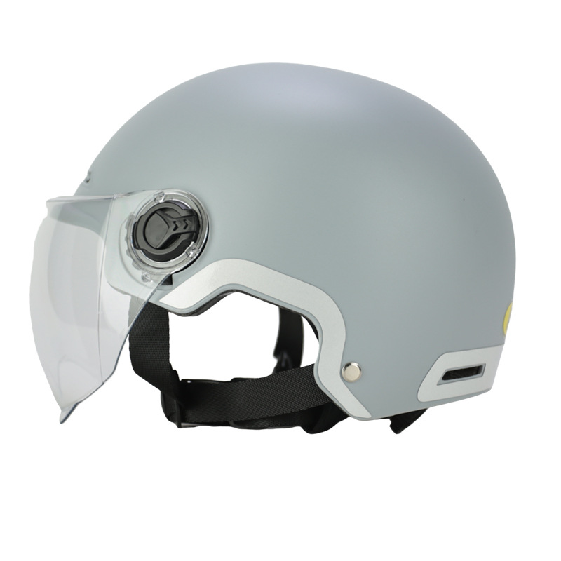 New national standard sun protection electric vehicle helmet High-density EPS buffer PP shell layer tram adult 3C helmet Item Picture