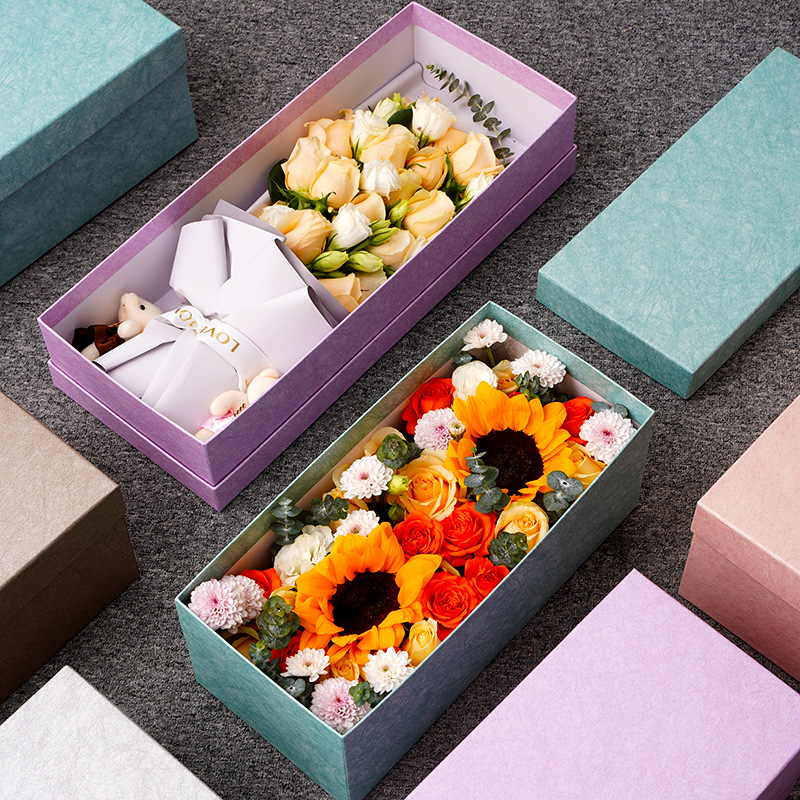 母亲节鲜花盒细节图
