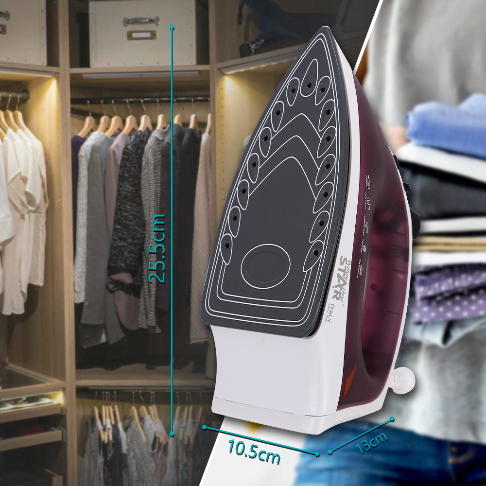 winning star Cross-border exclusive water spray vertical Steam explosion steam Automatic cleaning multi-functional electric iron Application Scenario