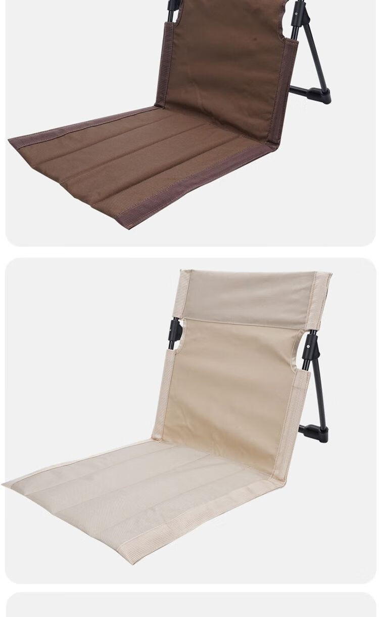 Wholesale and in-stock cross-border Amazon outdoor folding beach garden lounge chairs, portable folding chairs, floor MATS, lawn chairs pic 8