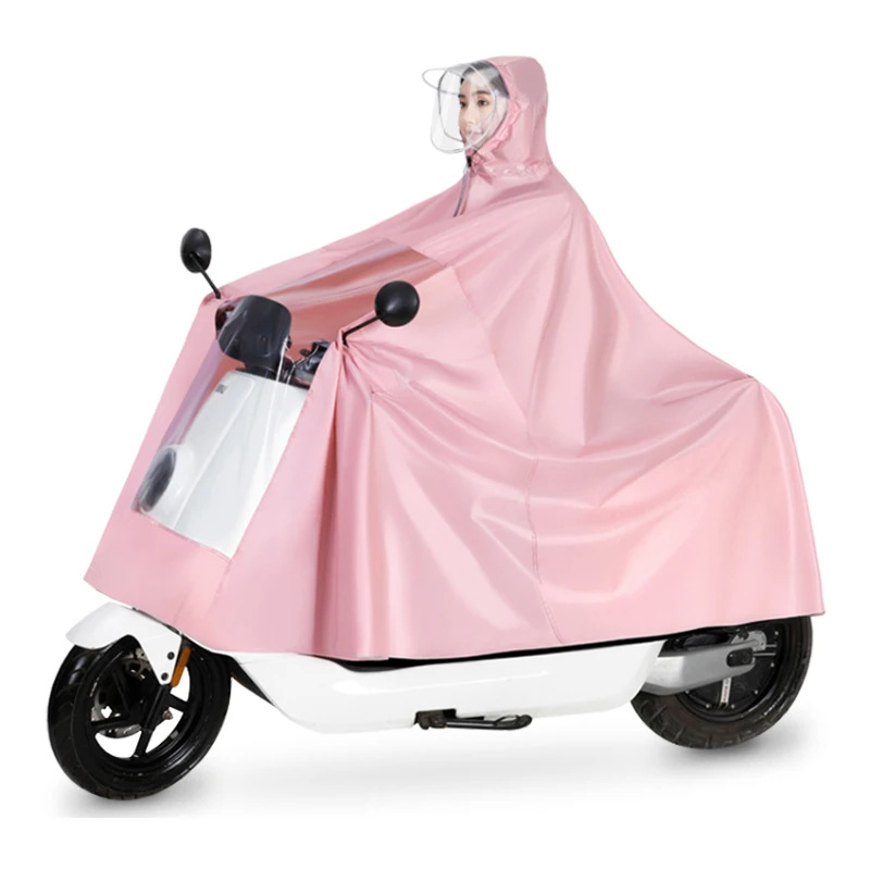 Special raincoat for chauffeur service, motorcycle rainproof, electric bike sunshade and rain shield, electric bike waterproof rain cover Item Picture