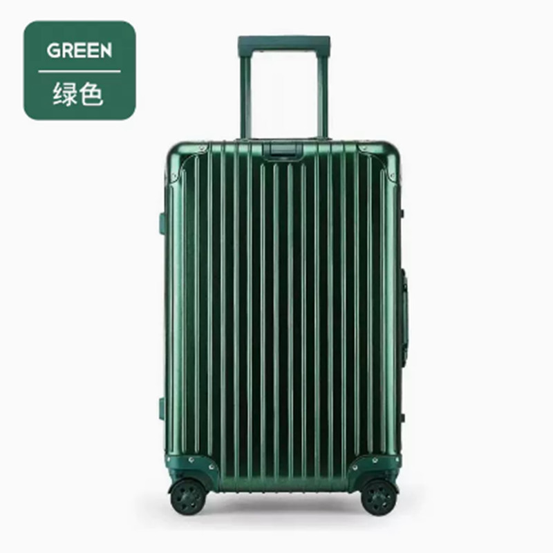 All-Aluminum Magnesium Aluminum Boarding Cases Men's And Women's Trolley Cases All-Metal Carousel Luggage Luggage Specification drawing