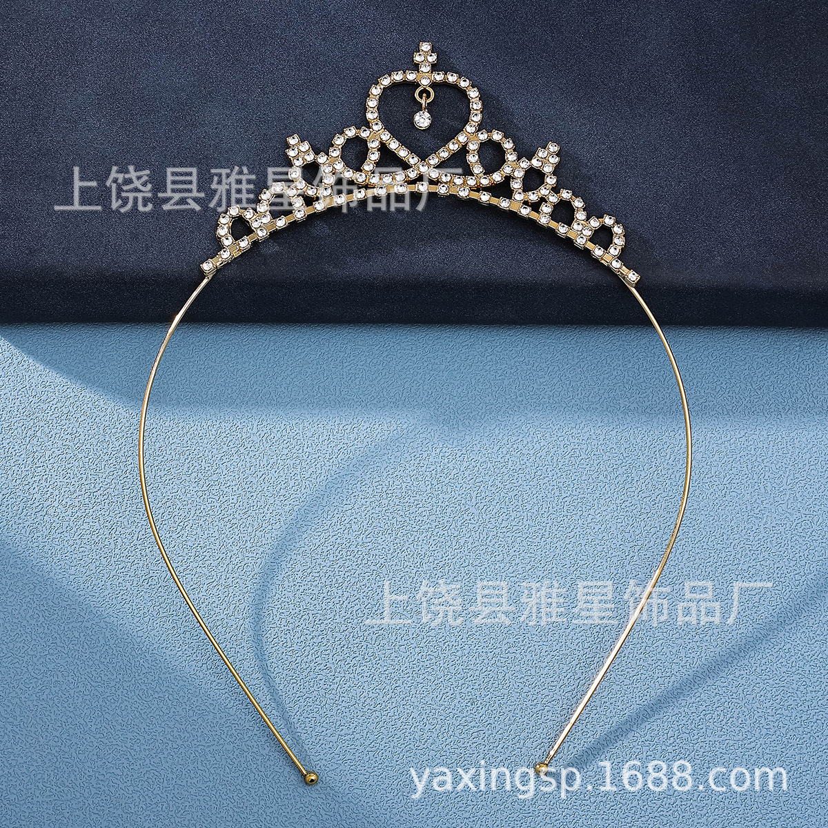 New children's headwear accessories, children's princess crowns, hair bands, bride girls, heart-shaped accessories wholesale, hair accessory manufacturer Specification image
