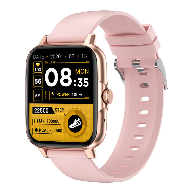 New Gt50 Bluetooth Call Smart Bracelet Custom Dial Full Touch Screen Heart Rate Ct3 Health Smart Watch