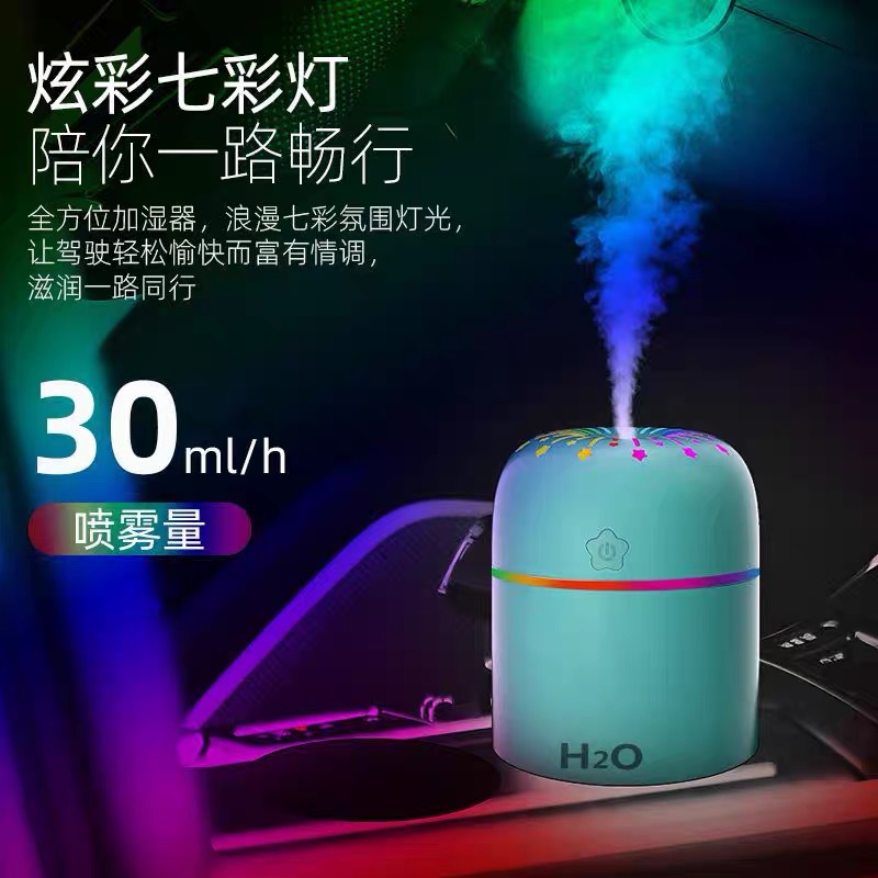 Usb Desktop Air Humidifier Mute Bedroom Aromatherapist Mini Home Cute Accessories Automatic Fragrance Specification drawing