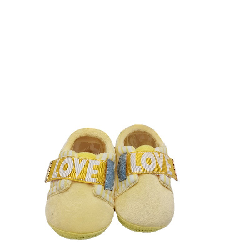 Warm shoes for newborns from 0 to 3 to 6 months in winter, baby shoes, cotton shoes before walking in autumn and winter, soft-soled walking shoes for babies. 8 Item Picture