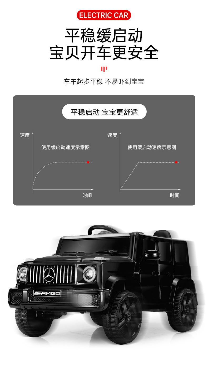 大G儿童电动车自驾四驱越野车加大遥控玩具可坐人充电玩具童车详情15