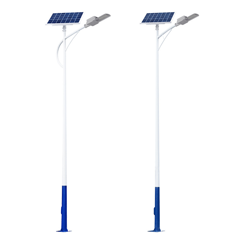 New Rural Outdoor Lighting 400W Solar Street Lamp Manufacturers 6 Meters 8 Meters High Power Project High Pole Road Light Pole Item Picture