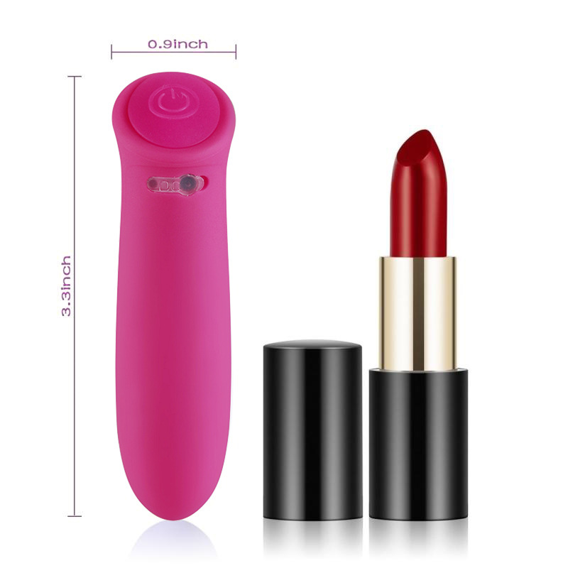 Mini silicone bullet-shaped strong vibration massage silicone vibration sticks are available in stock Application Scenario