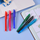 外贸新款插套可擦笔 学生签字笔 温控彩色可擦中性笔学习用品工厂