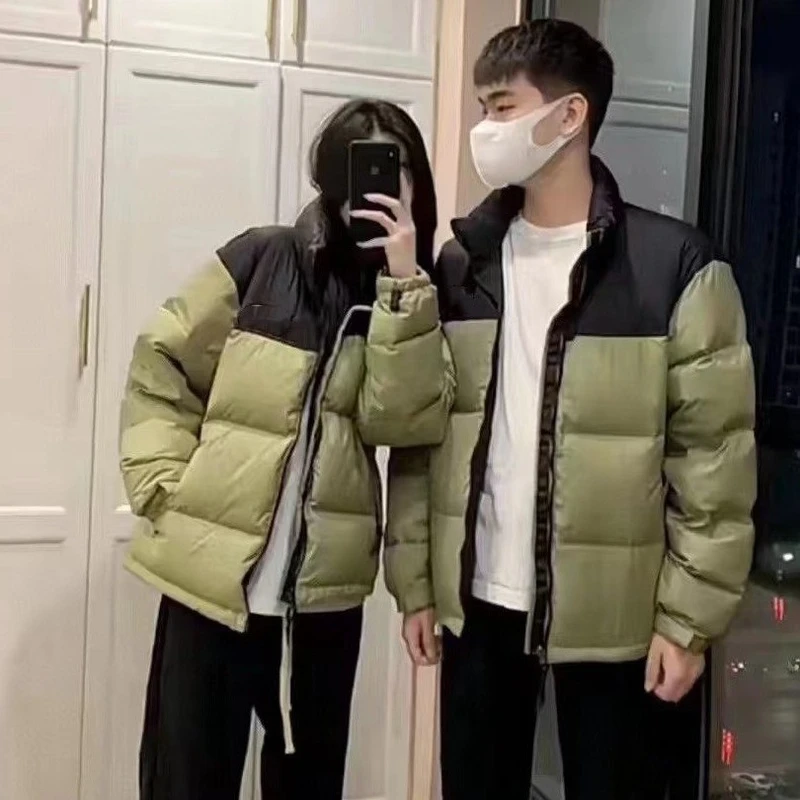 Putian High Version Of The United States Version 1996 Down Jacket New Men And Women 700 Peng Embroidered Couple Coat Tide