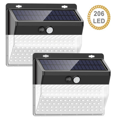 Solar wall lamp, human body sensor lamp 136, infrared human body sensor lamp 206, outdoor 262, courtyard street lamp details Picture