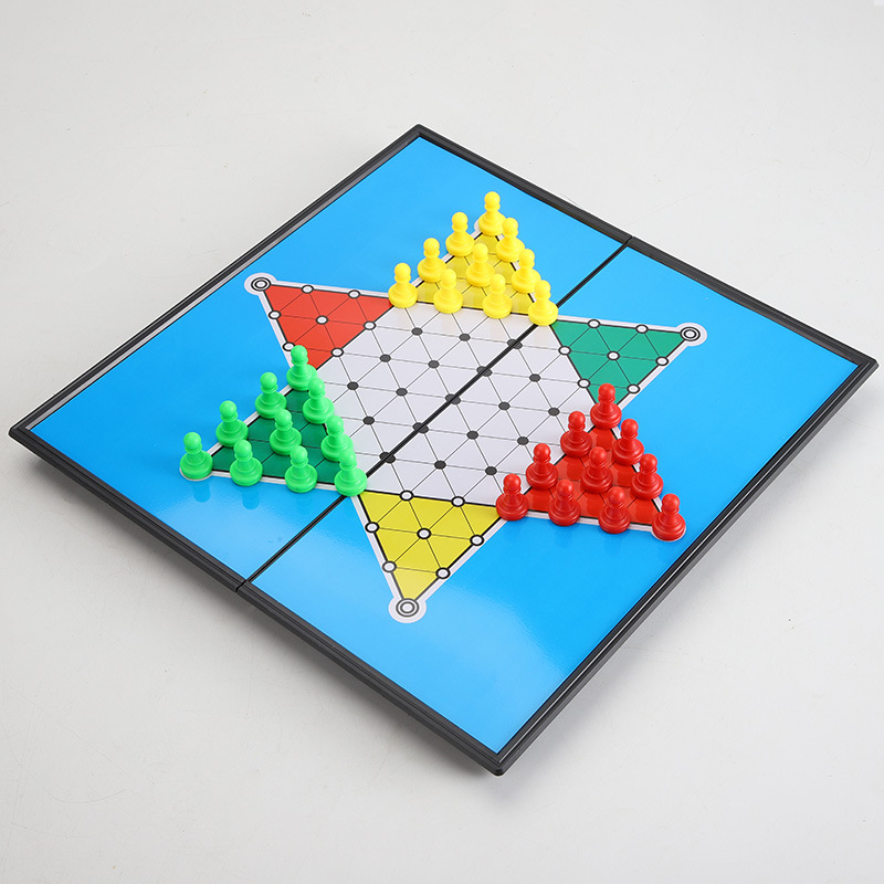 中国跳棋磁石/折叠便携游戏/斗兽棋细节图