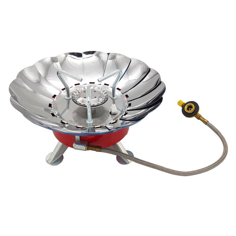 Manufacturers directly for the new portable outdoor picnic cooking tea barbecue with windproof natural gas stove camping stove Item Picture